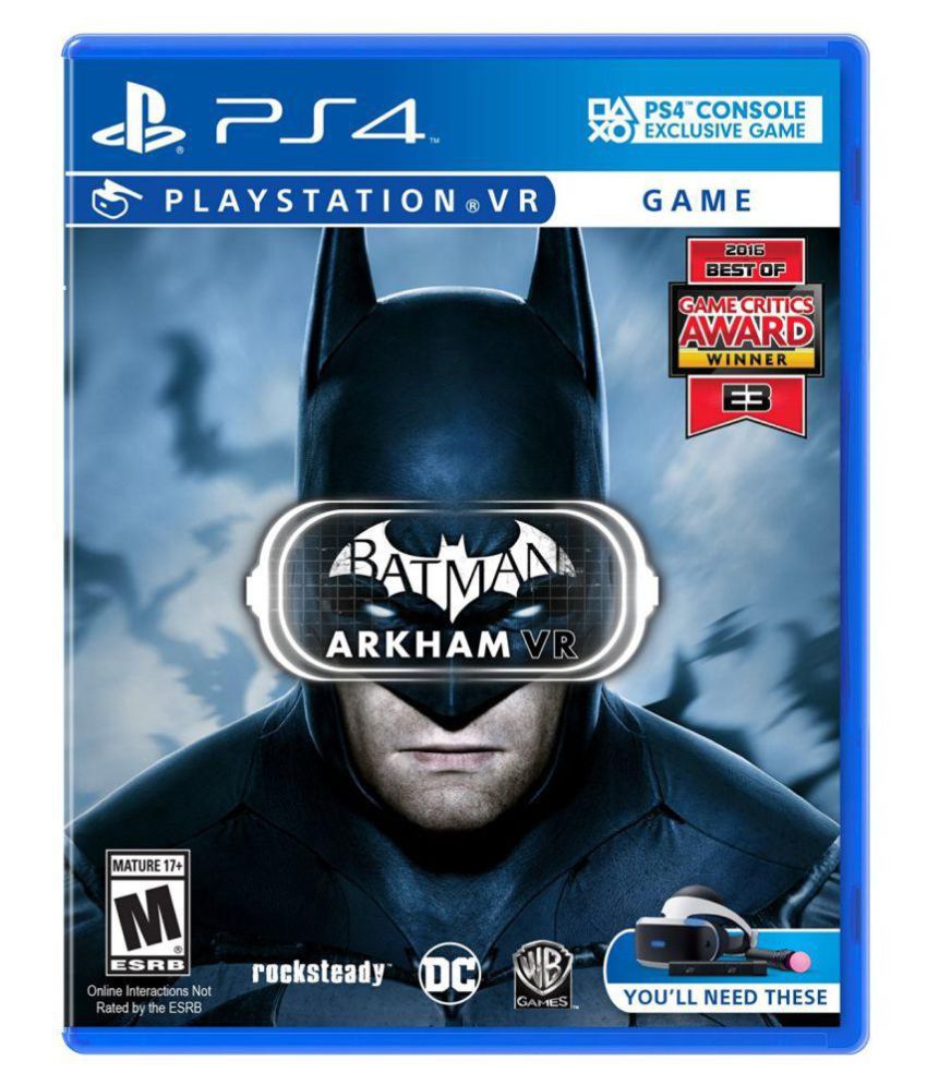 download batman vr ps4 for free