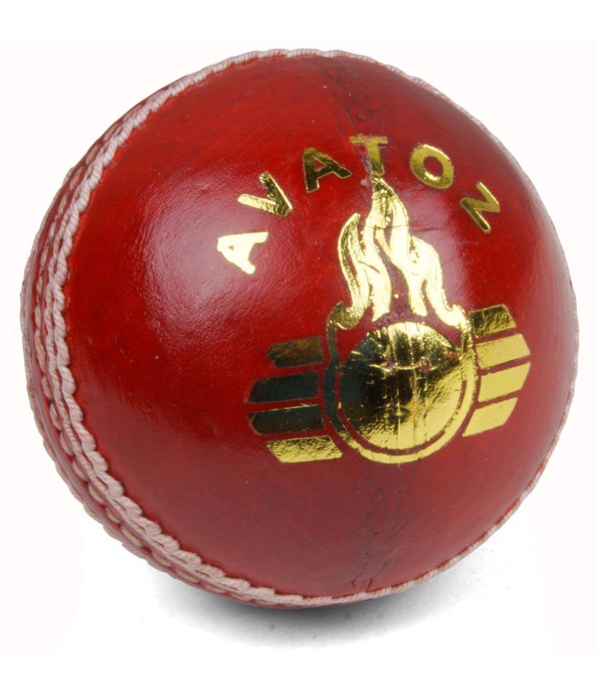 Avatoz Club Cricket Ball Size Regular, Diameter 7.3 cm (Pack of 1, Red) Buy Online at Best