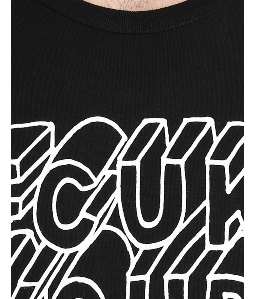 FCUK Black Round T-Shirt - Buy FCUK Black Round T-Shirt Online at Low ...