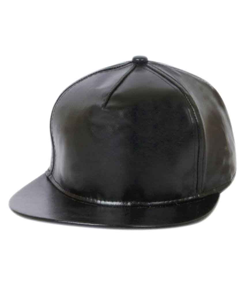 Zeedan Black Plain Fabric Caps - Buy Online @ Rs. | Snapdeal