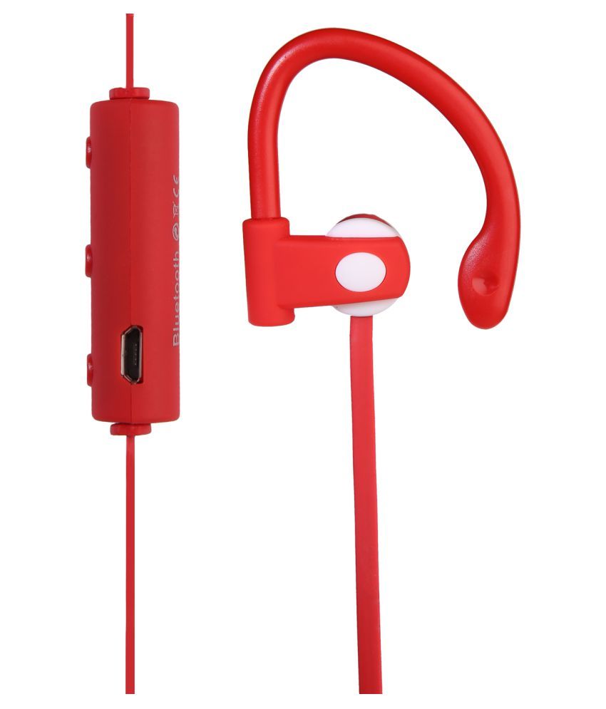 Gadget Hero's BT7 In Ear Wireless Earphones With Mic Red Buy Gadget