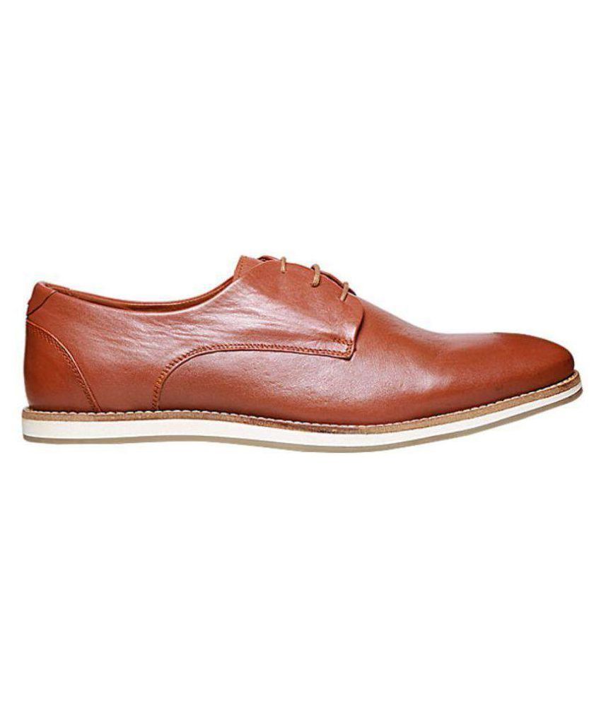 hush puppies tan brown formal shoes