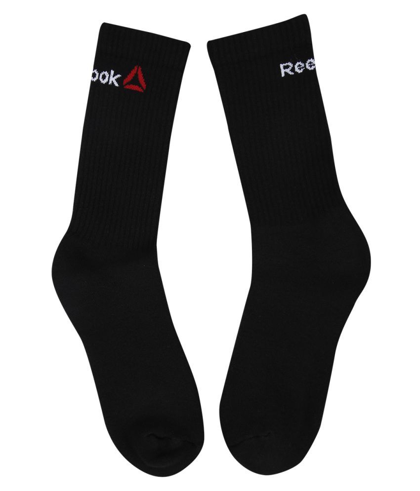 Reebok Full Cushion Black Socks Pair of 3 Buy Online at Low Price in