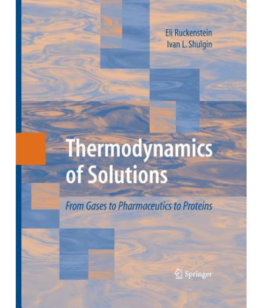 Thermodynamics of Solutions Buy Thermodynamics of Solutions Online at Low Price in India on
