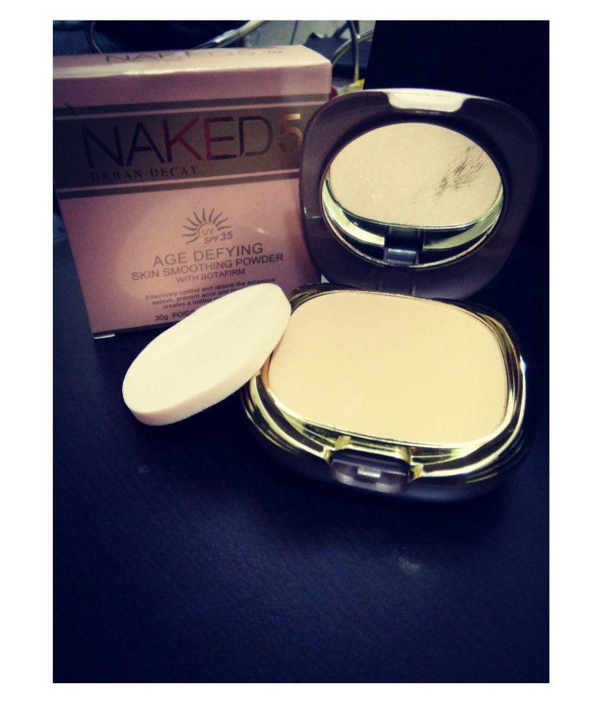 Urban Decay Imported Pressed Powder Foundation UV SPF 35 skin smoothing