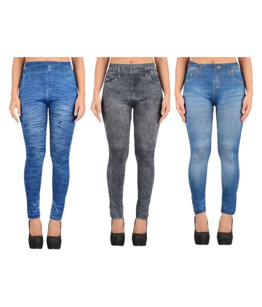 polyester jeggings
