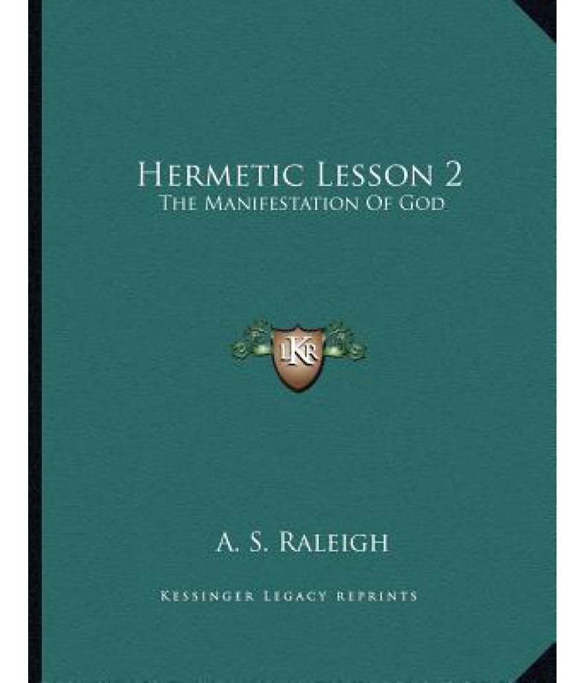 Hermetic Lesson 2 Buy Hermetic Lesson 2 Online at Low Price in India