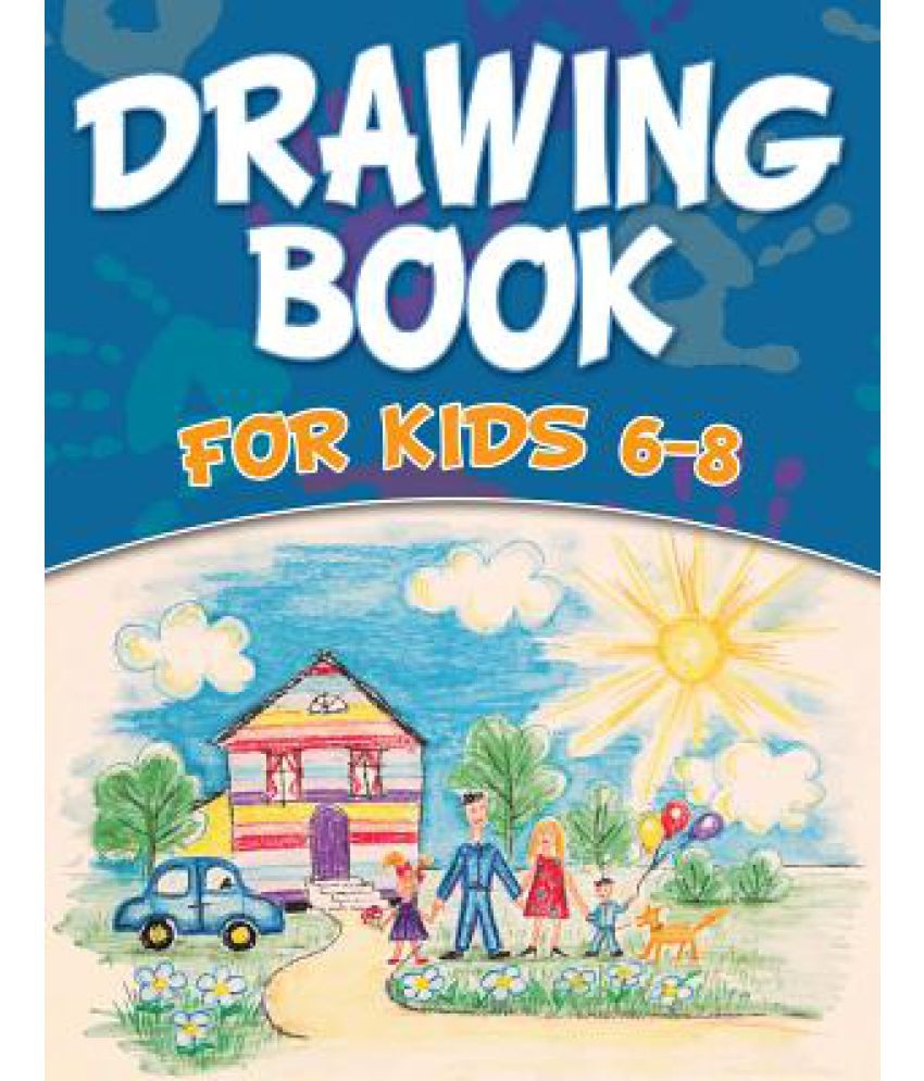 Cute Kids Sketch To Draw Books with simple drawing
