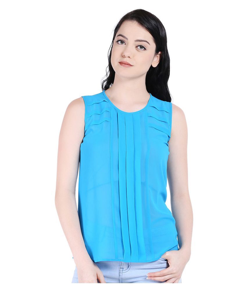     			Style Quotient by NOI Georgette Regular Tops