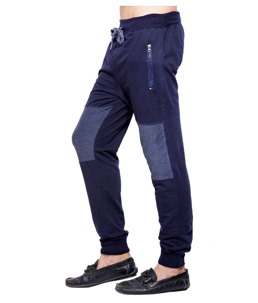 navy slim joggers