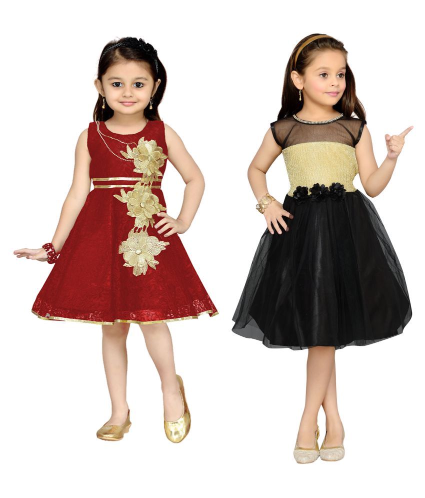 girls net frocks