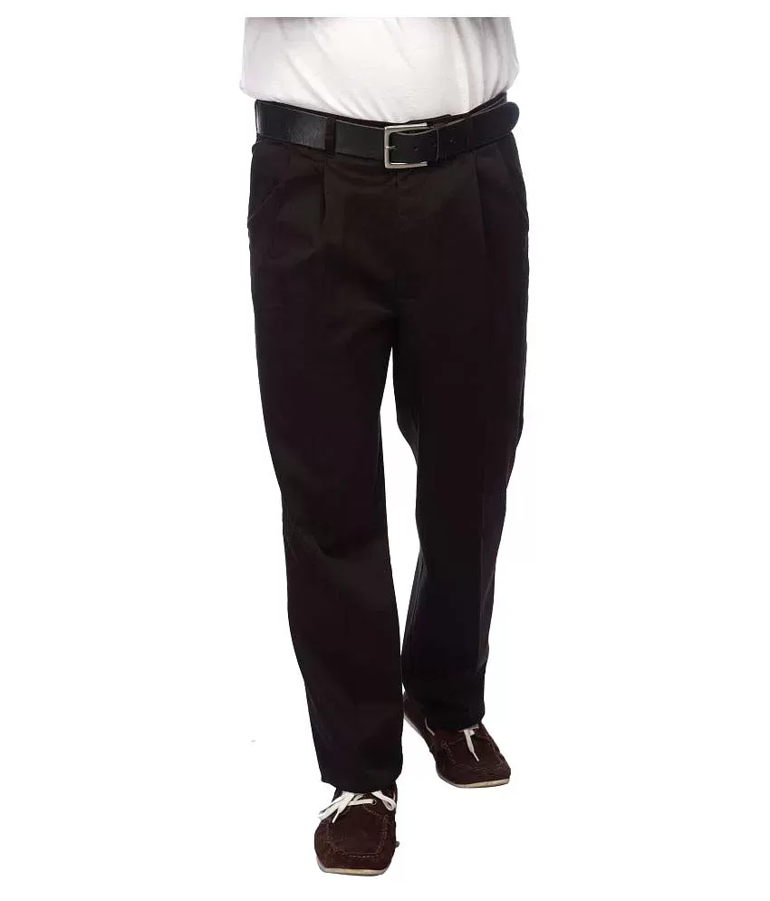 Buy ColorPlus Classic Fit Dyed Grey Trouser Online at Best Prices in India   JioMart