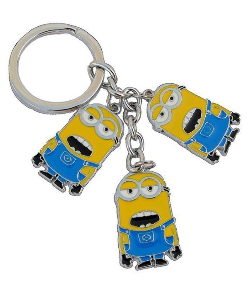 minion soft toy keychain