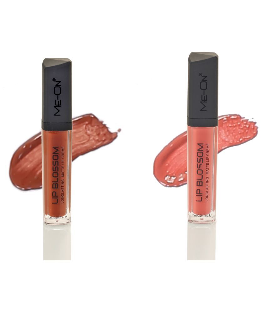MeOn Lip Gloss Liquid Shade 18,17 16 ml Pack of 2 Buy MeOn Lip Gloss