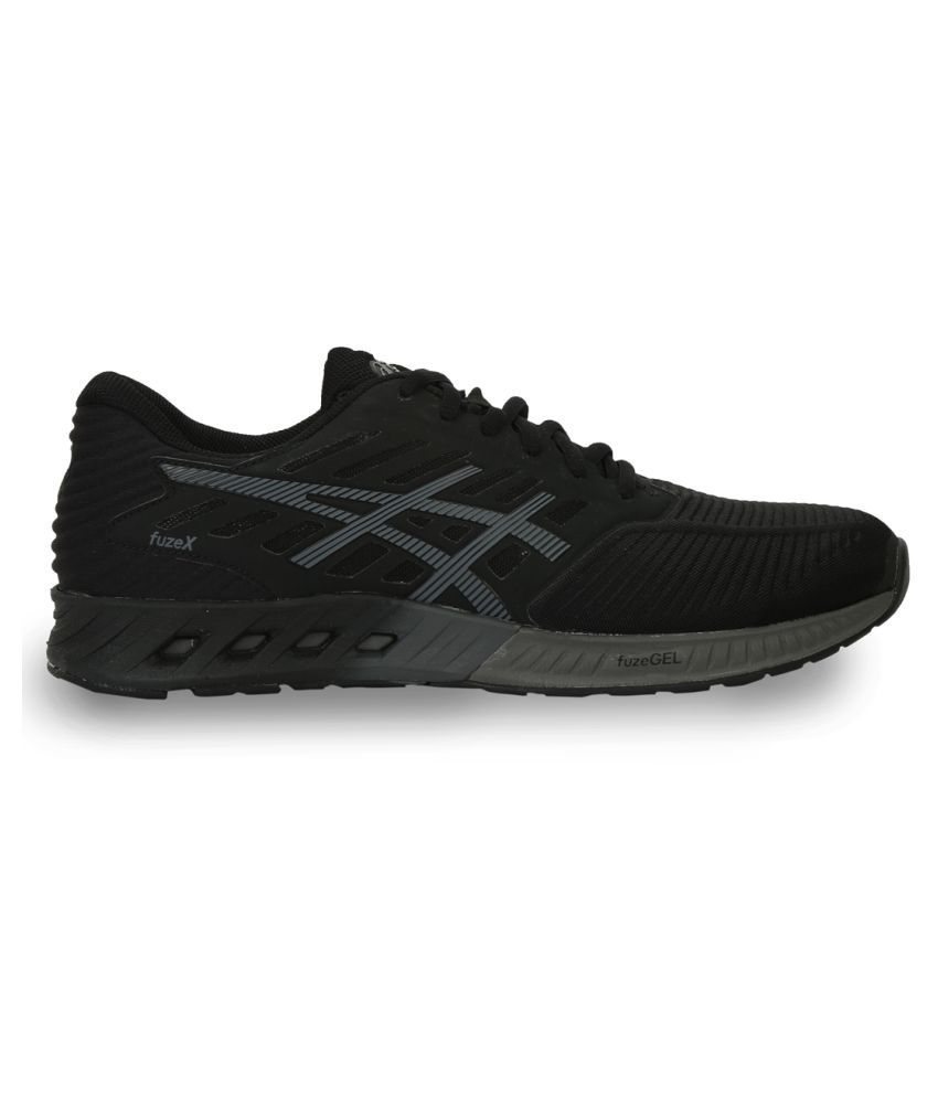 asics black joggers