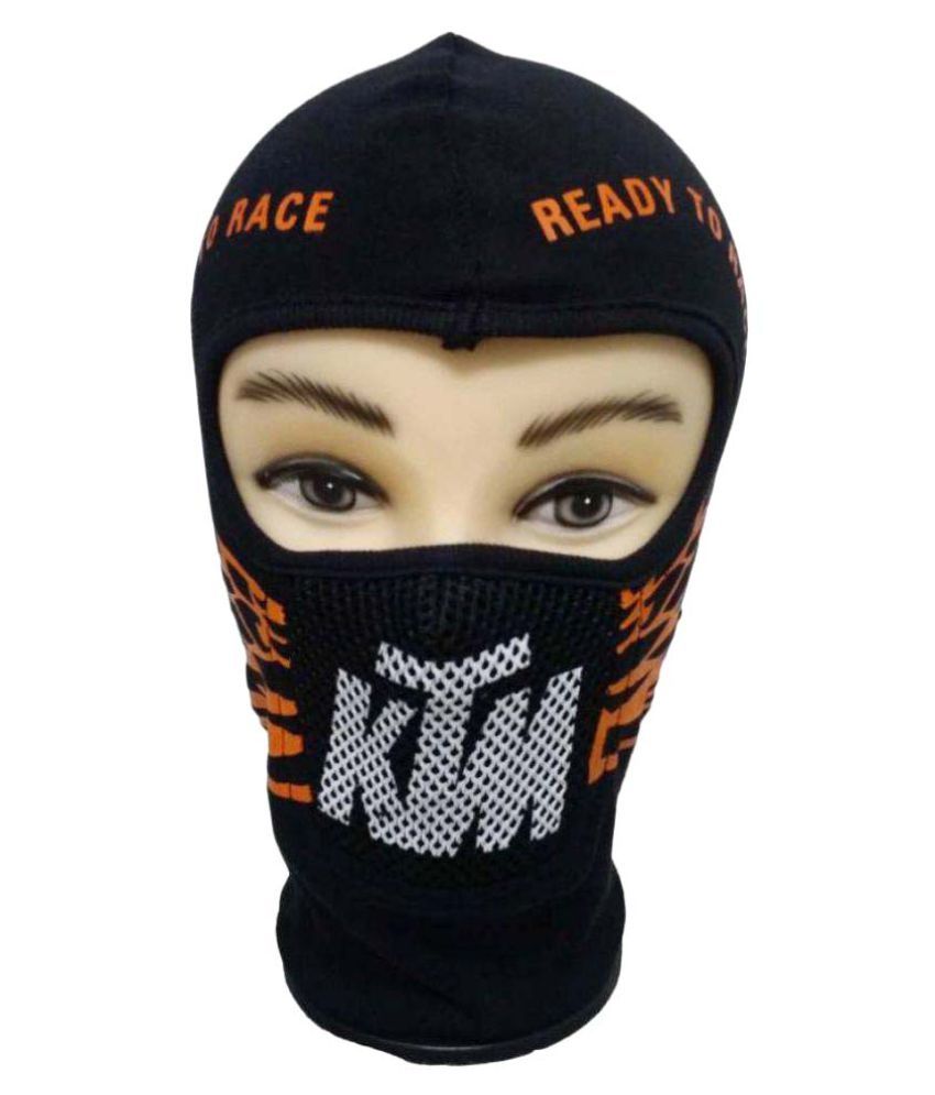 Riders full face mask orange black Buy Riders full face mask orange