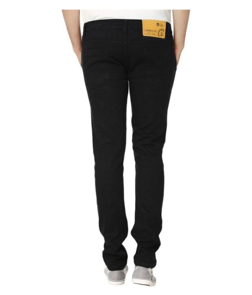 black slim jeans womens