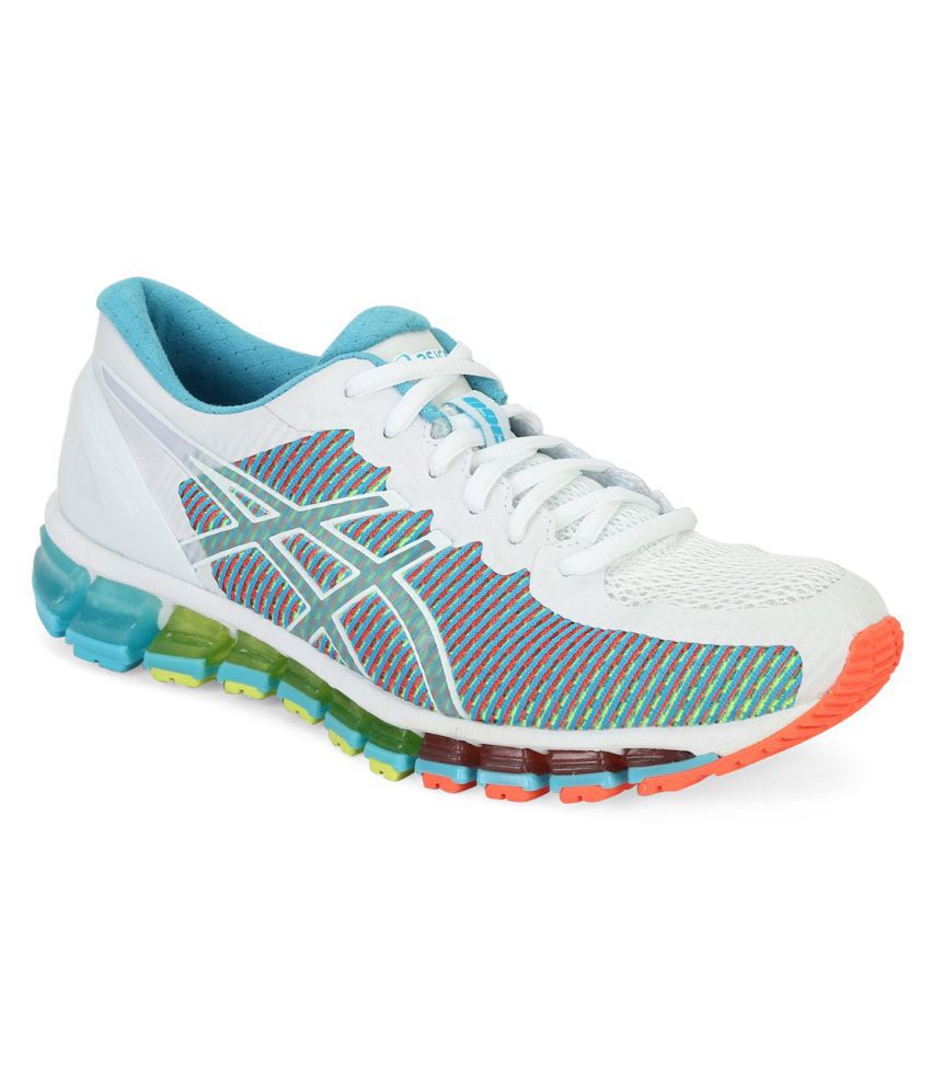 Asics GEL QUANTAM White Running Shoes Price in India- Buy Asics GEL QUANTAM  White Running Shoes Online at Snapdeal