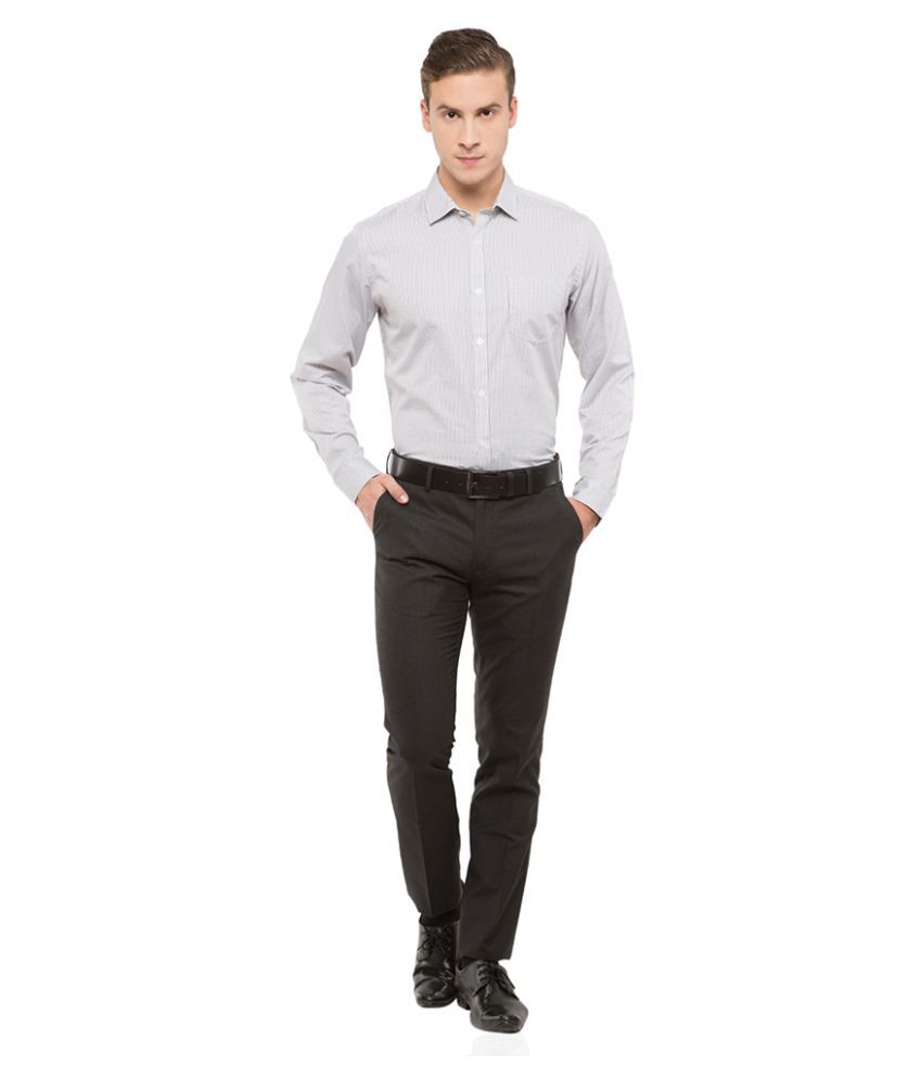 Mark Taylor White Formal Slim Fit Shirt - Buy Mark Taylor ...