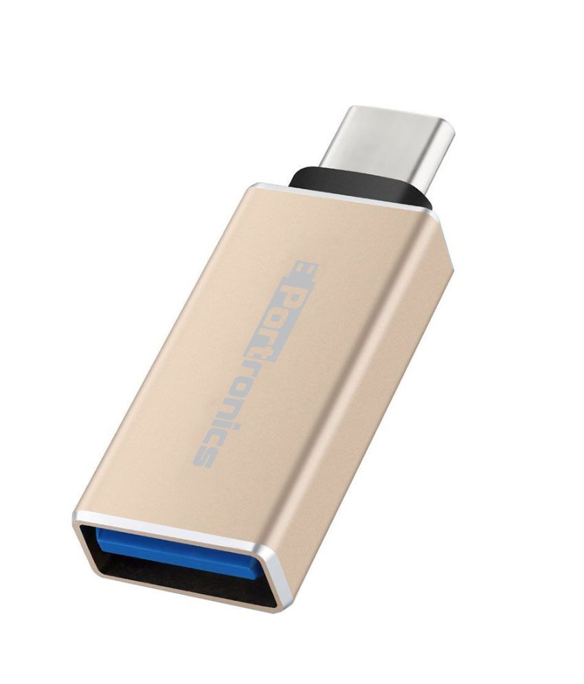     			Portronics Type-C to USB 3.0 Connector Adapter