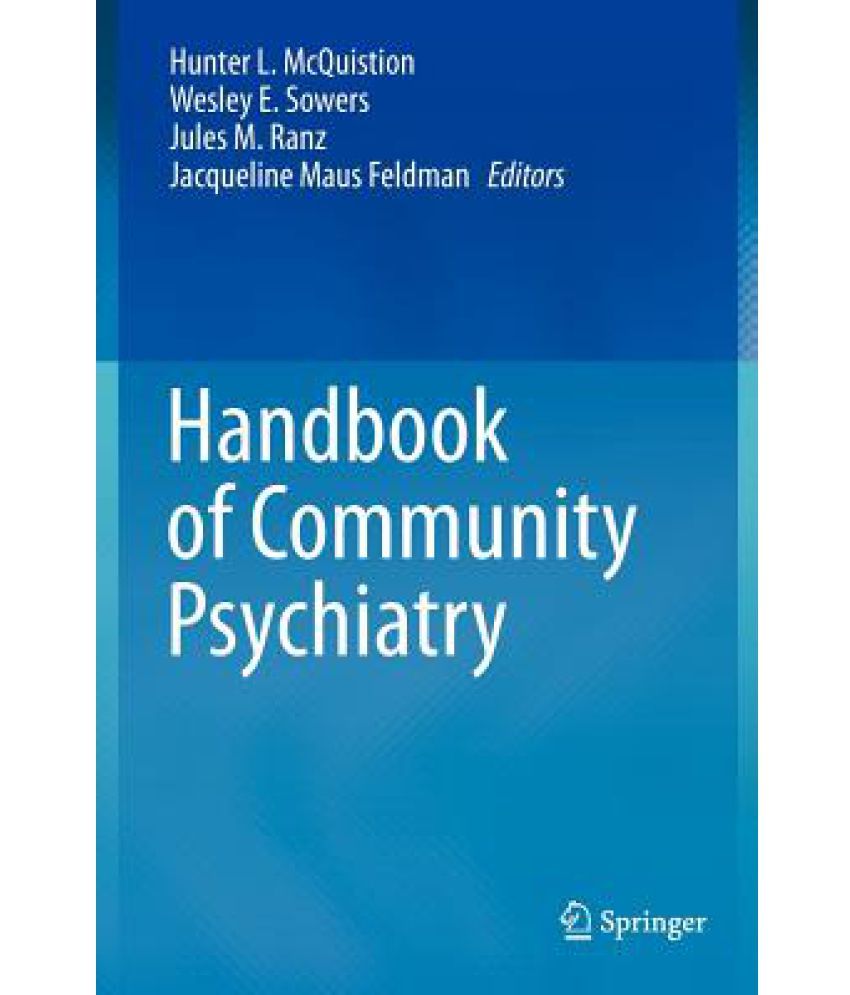 Community Psychiatry Its Lecture Notes Master Of Social Work