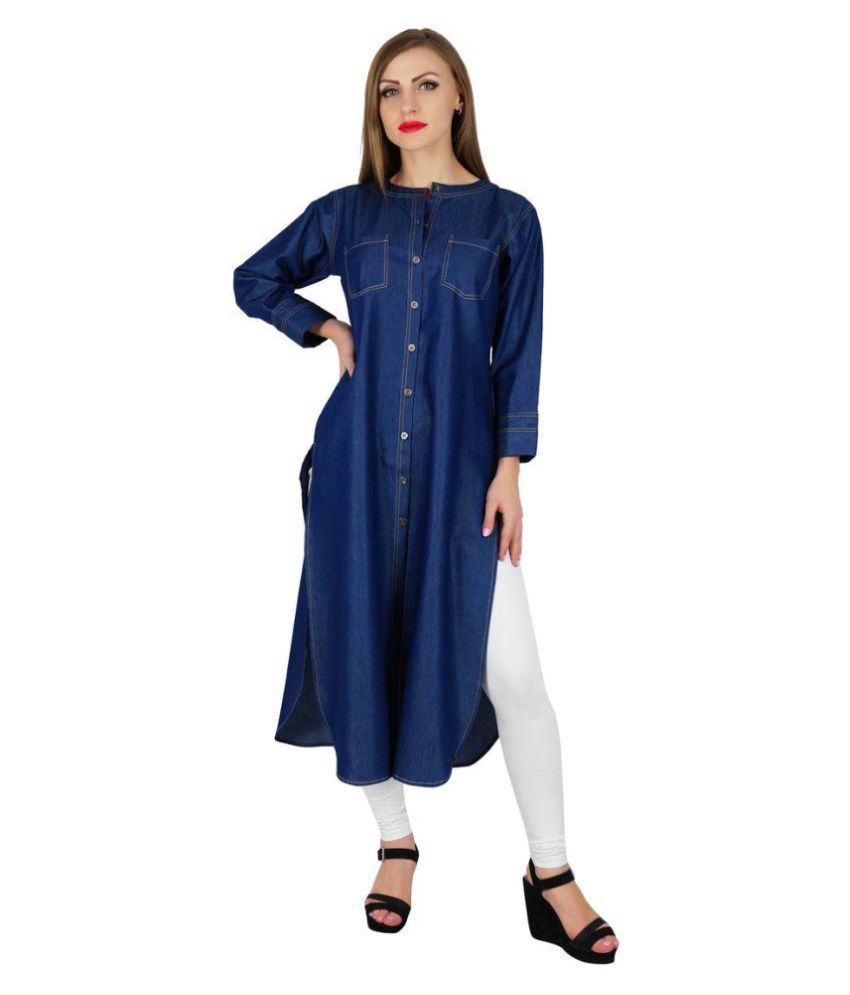 short shirt style kurti