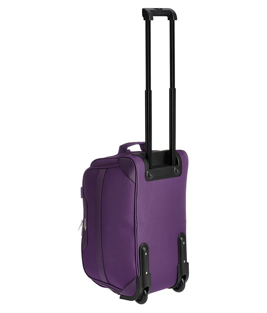 Pronto Purple Solid Duffle Bag with trolley - Buy Pronto Purple Solid ...