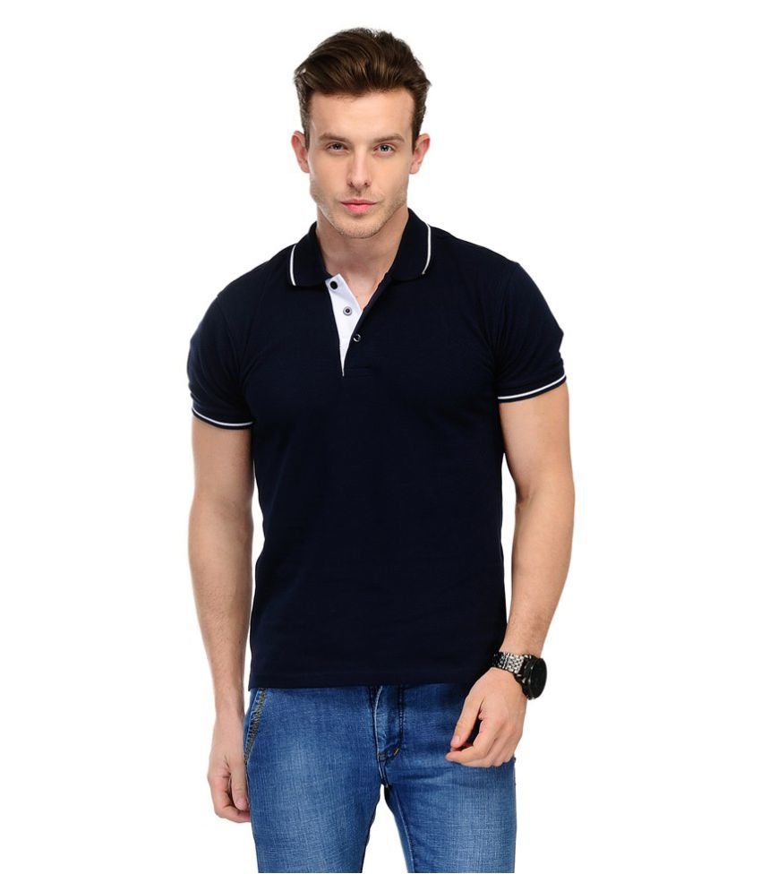 Daniel Estasi Navy Regular Fit Polo T Shirt - Buy Daniel Estasi Navy ...