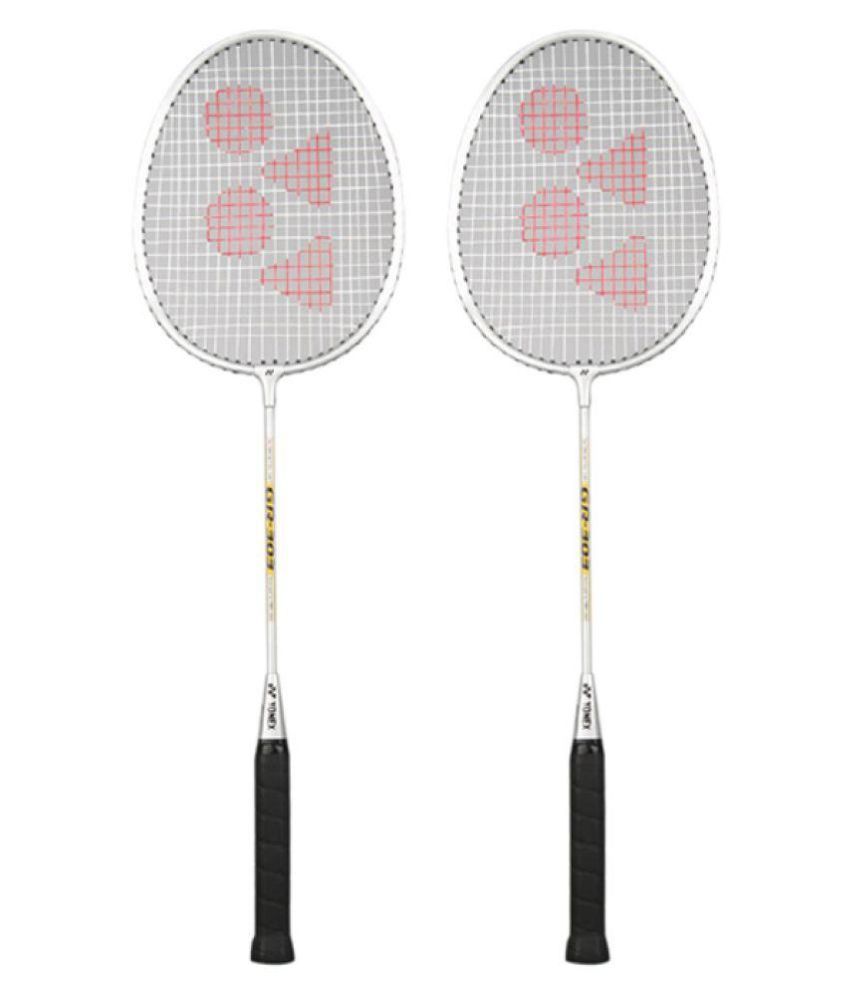 Yonex GR 303 Badminton Racket Set Of 2 Assorted: Buy Online At Best ...