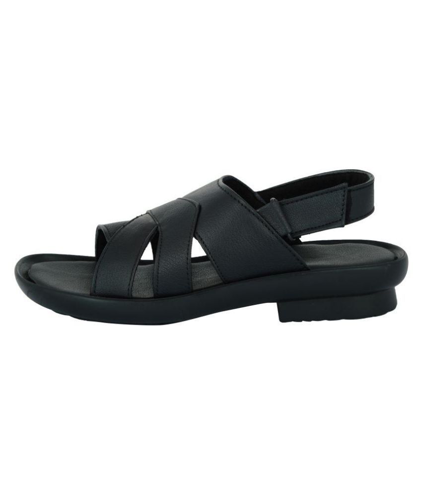 Ashish International Black Sandals - Buy Ashish International Black ...
