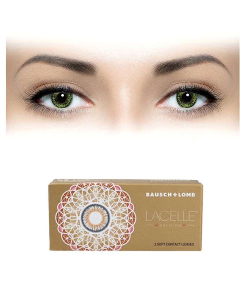 Bausch & Lomb Lacelle Premium Monthly Disposable Colored Lenses With