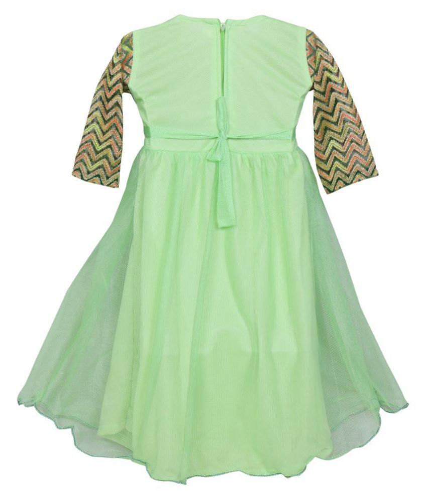 green full frock