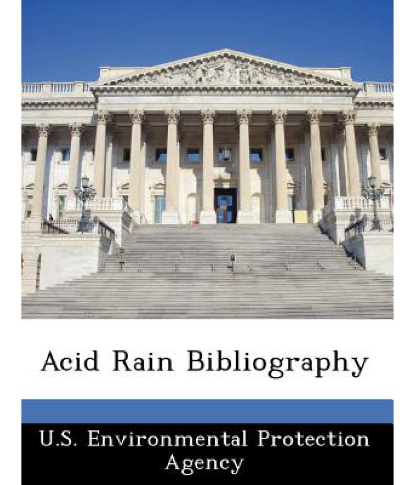 bibliography acid rain
