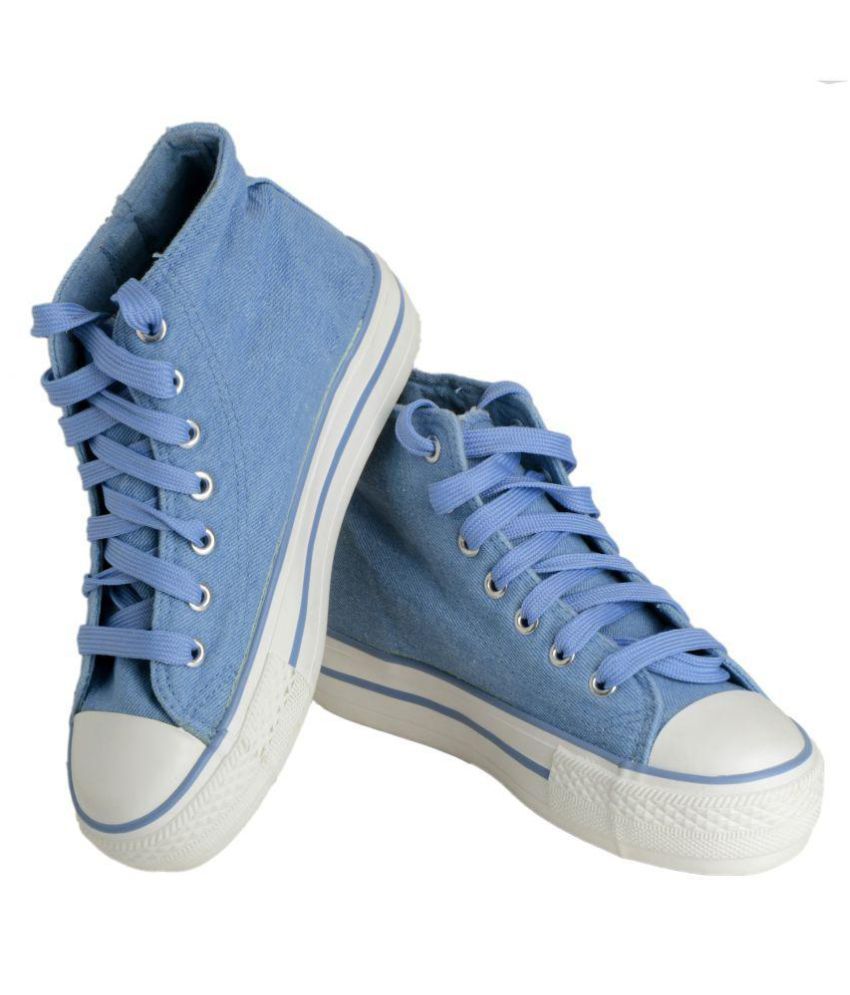 Q'BA Blue Sneakers Price in India- Buy Q'BA Blue Sneakers Online at ...