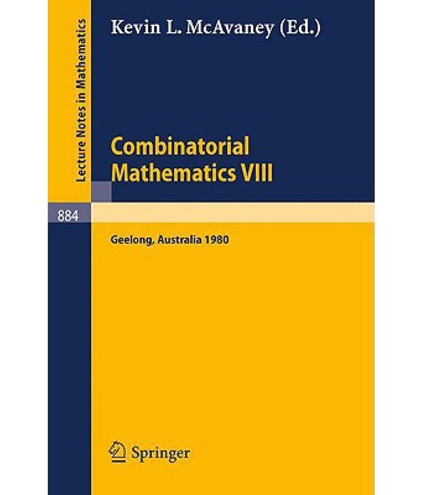Combinatorial mathematics viii proceedings of the eighth australian