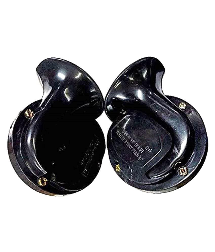     			Attractive Offer World SKODA-004 Horn Applicable For Two Wheelers Only - Set of 2 (High & Low Tone)