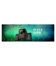 Intex IT-213 SUFB 2.1 Multimedia Speakers - Black