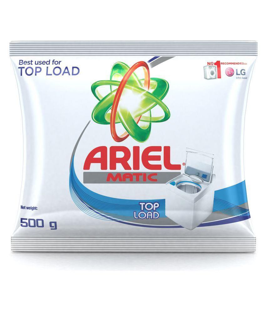 Ariel Matic Top Load Washing Detergent Powder 500 Gm Buy Ariel Matic Top Load Washing Detergent 