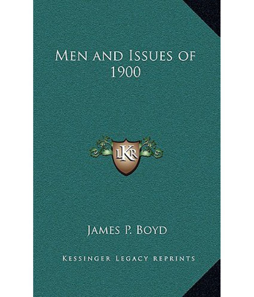 Men And Issues Of 1900 Buy Men And Issues Of 1900 Online At Low Price