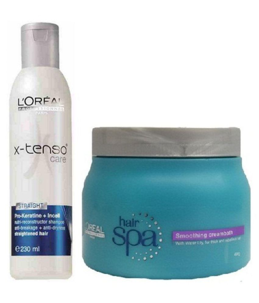 loreal spa smoothing creambath