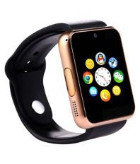 E-Comfort Black Smart Watches With Call Function