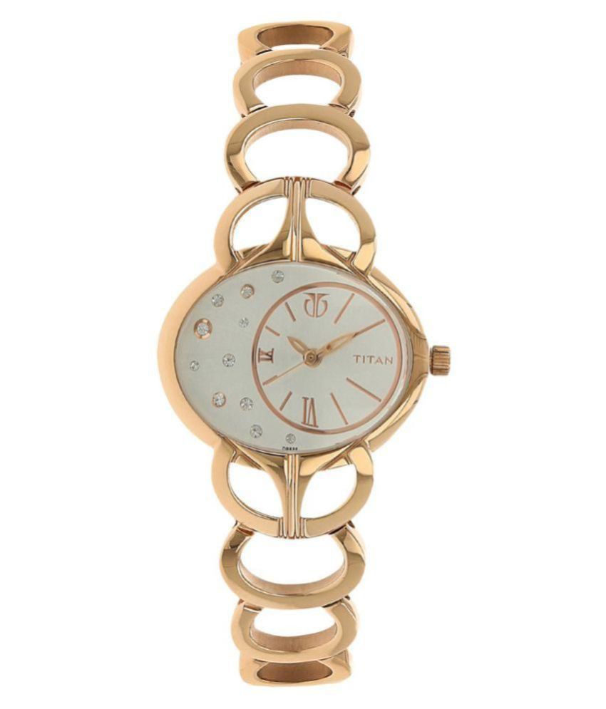 Titan Raga 9922wm01 Rose Gold Metal Women S Watch Price In India Buy Titan Raga 9922wm01 Rose Gold Metal Women S Watch Online At Snapdeal