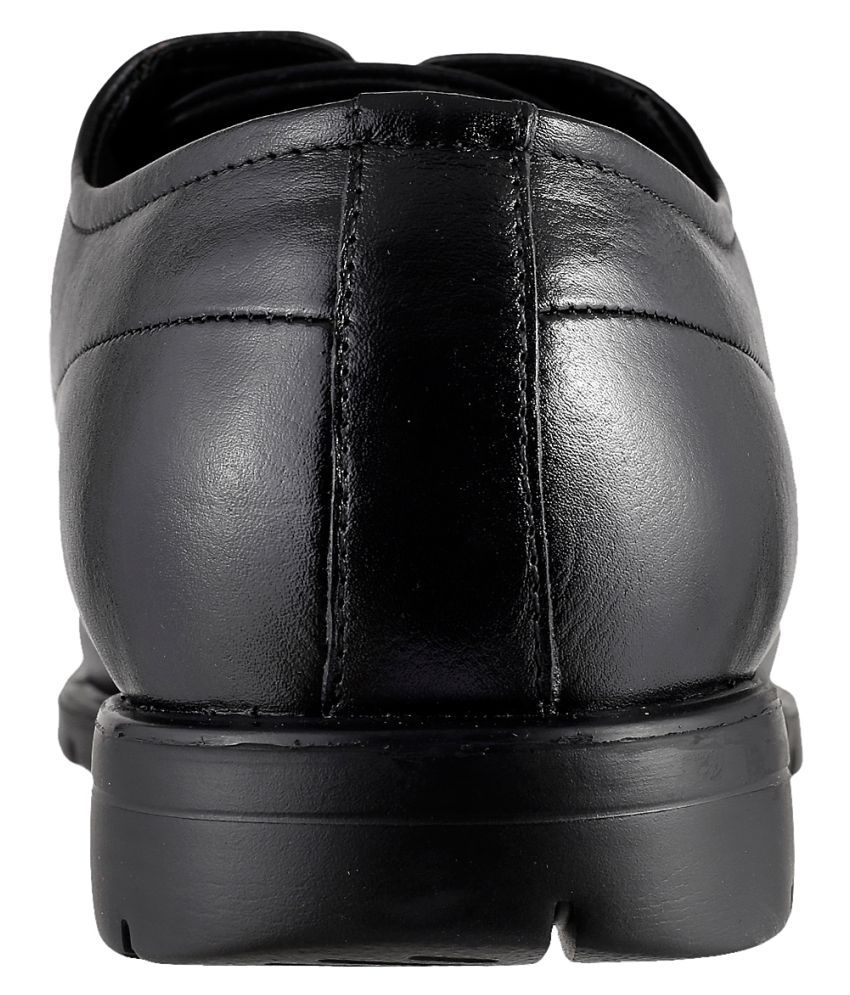 Davinchi BLACK Derby Genuine Leather 