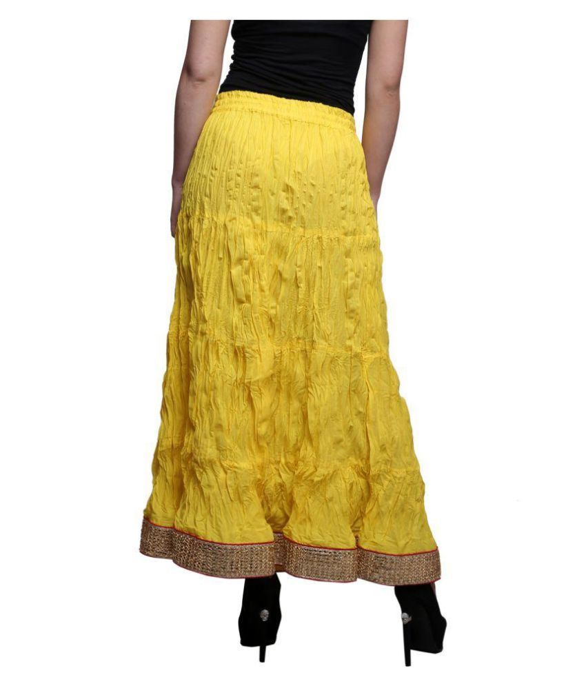 Buy AD & AV Cotton Broomstick Skirt Online at Best Prices in India