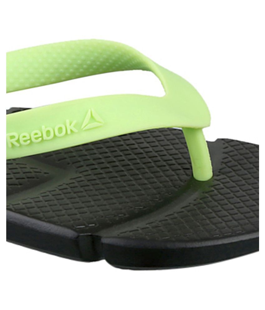 Reebok Fresco Flip Green Thong Flip 