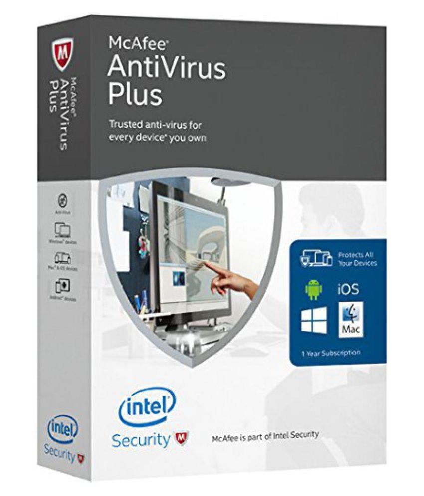     			McAfee Antivirus Latest Version ( 1 PC / 1 Year ) - CD