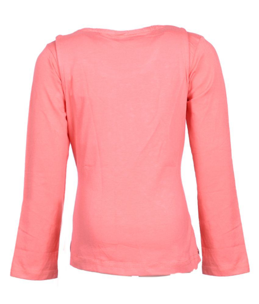 MSG Pink Full Sleeves Top - Buy MSG Pink Full Sleeves Top Online at Low ...