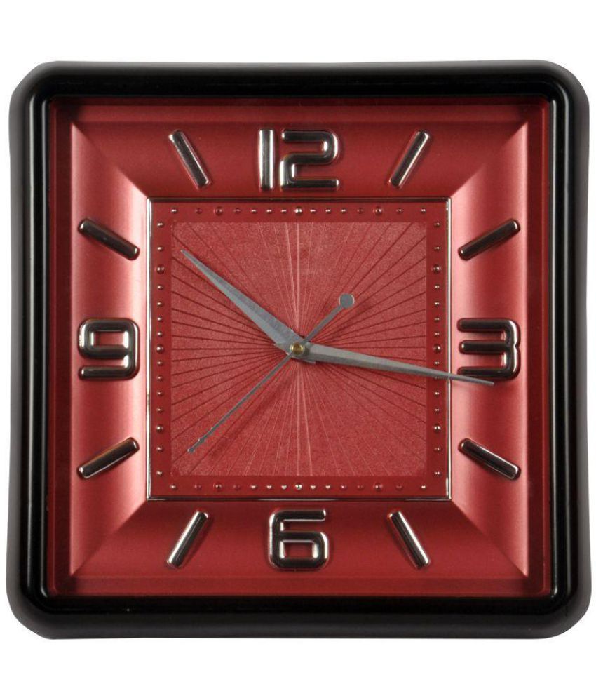 Priya Collection Square Analog Wall Clock Quartz 26 Buy Priya