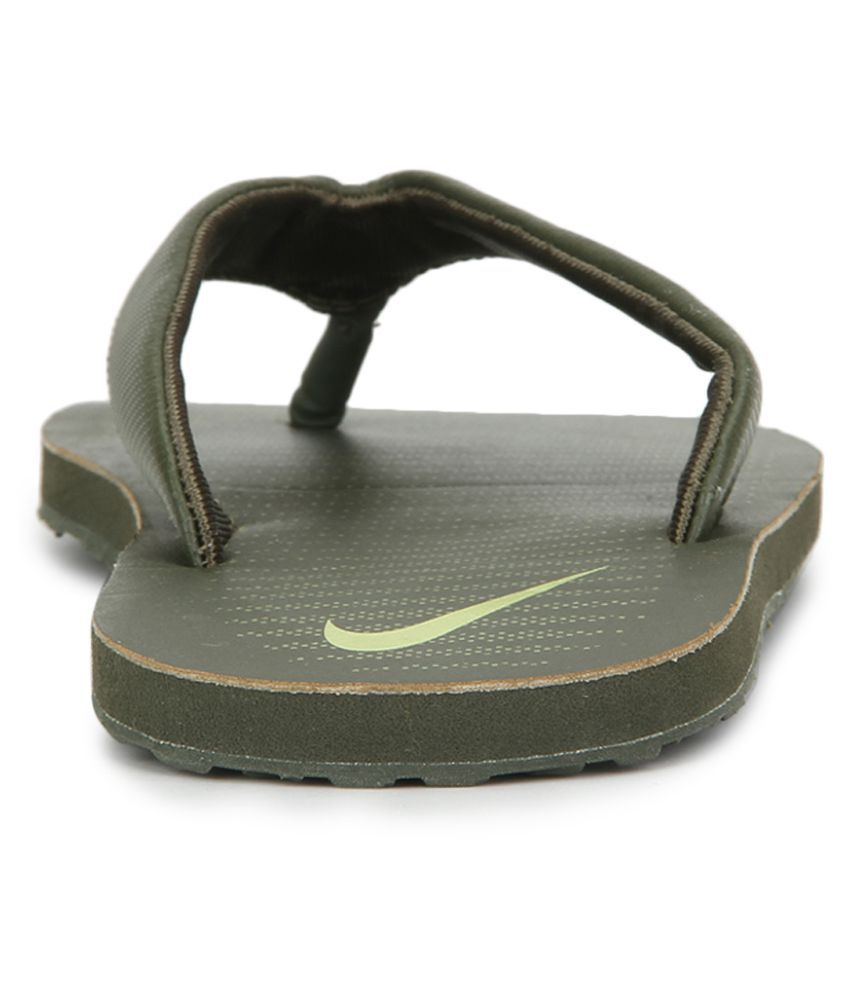 Nike CHROMA THONG 5 Green Thong Flip 