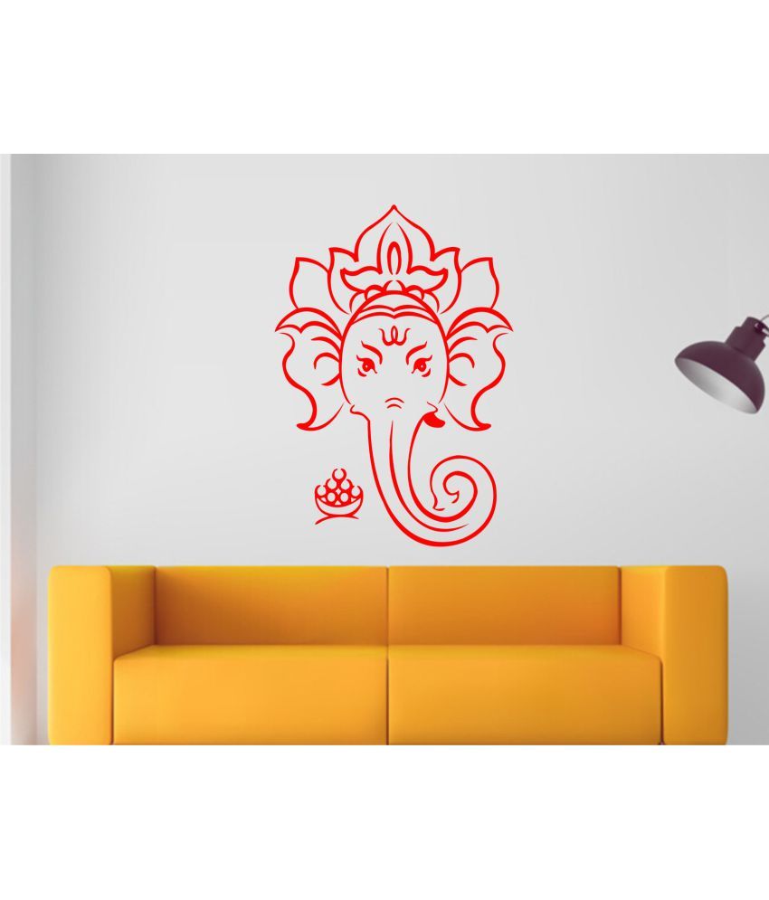 Wall Guru Bal Ganesh Vinyl Wall Stickers Buy Wall Guru Bal Ganesh